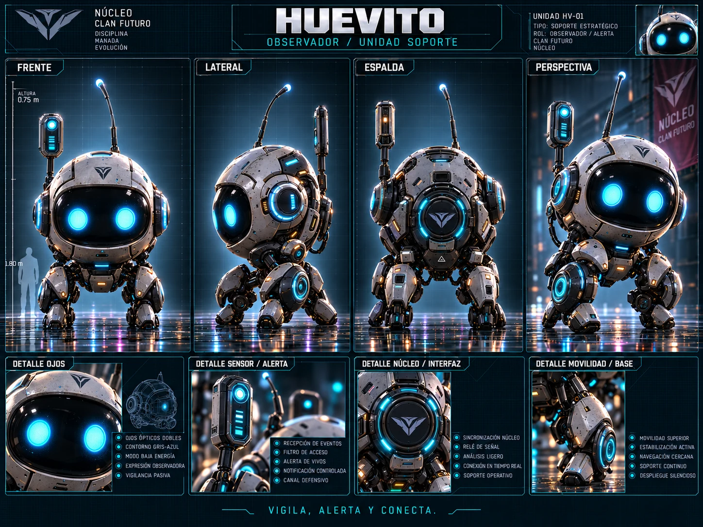 Ficha visual de HUEVITO